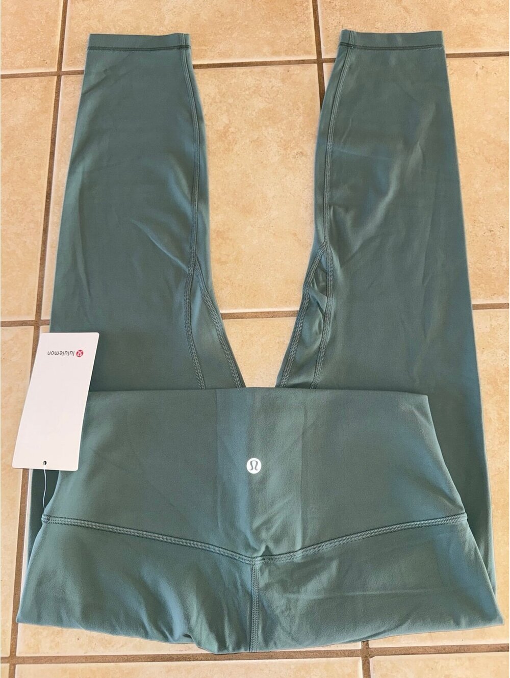 Lululemon Align High Rise 25” Tidal Teal Size 10 NWT
